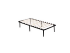 Metal Slatted Bed Base 90 x 190 cm - Gold