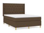 Slatted Bed Base 140 x 200 cm - Brown