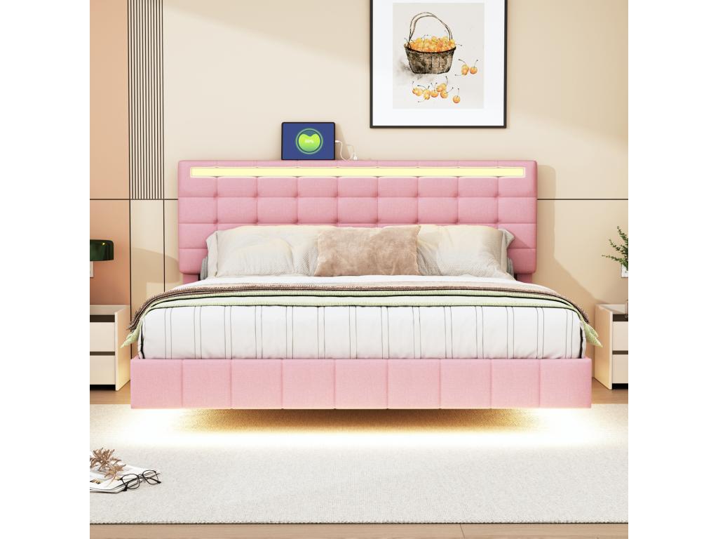 Headboard 160 x 200 cm - Gold
