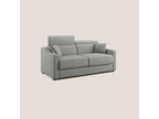 Fabric Sofa 120 x 197 cm - Gray - 395151
