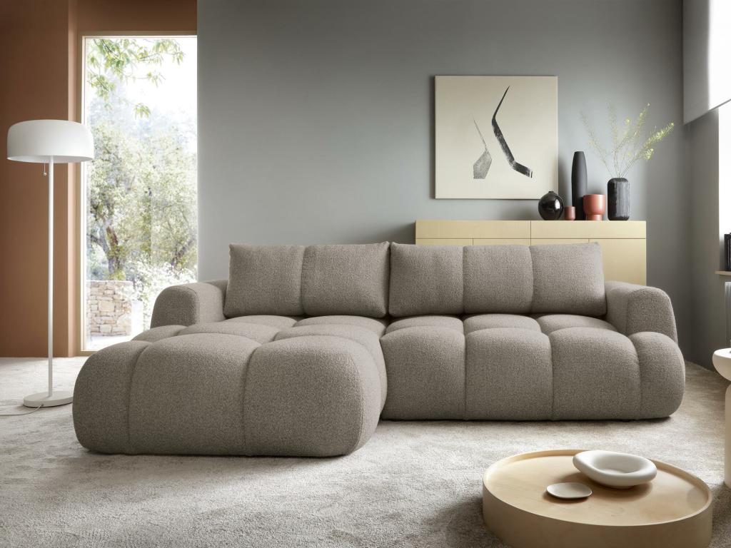 Sectional Sofa 270 x 173 x 85 cm - Gray