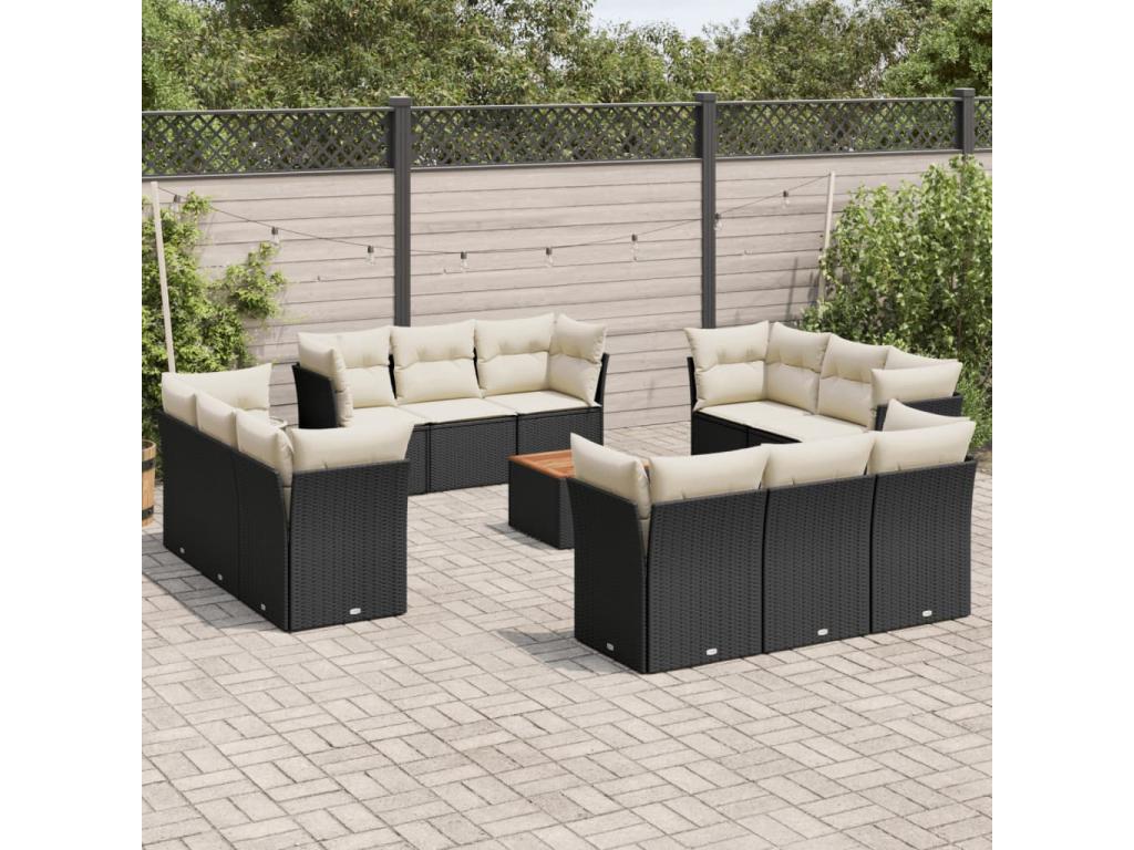 Outdoor Patio Set - Black - 689628