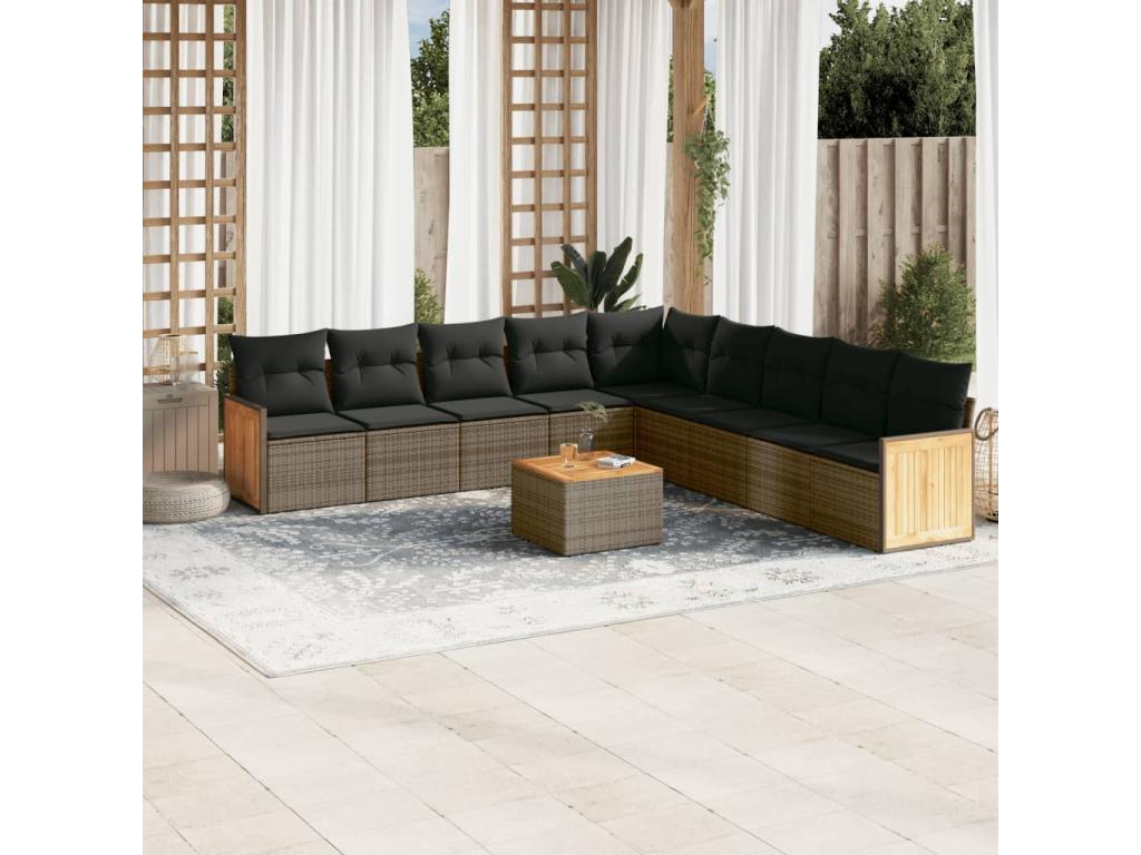 Outdoor Patio Set - Gray - 613519
