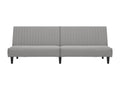 Velvet Sofa - Light Gray