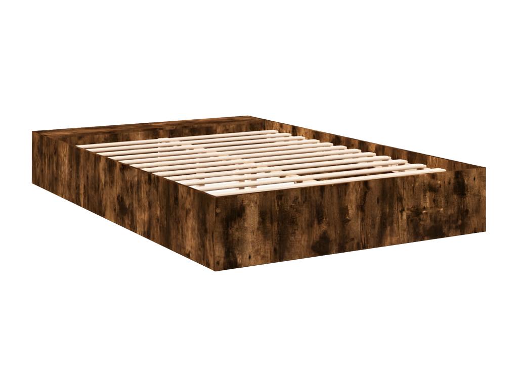 Bed Frame 140 x 200 cm - Brown