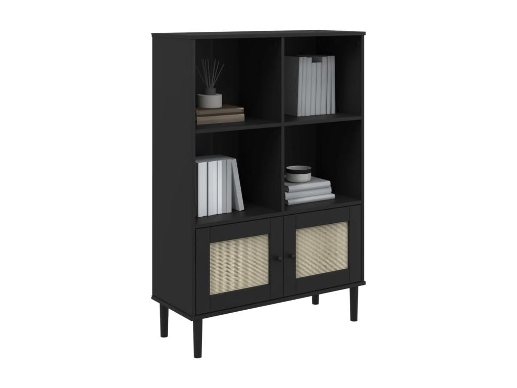 Solid Pine Wood Home Furniture - Black