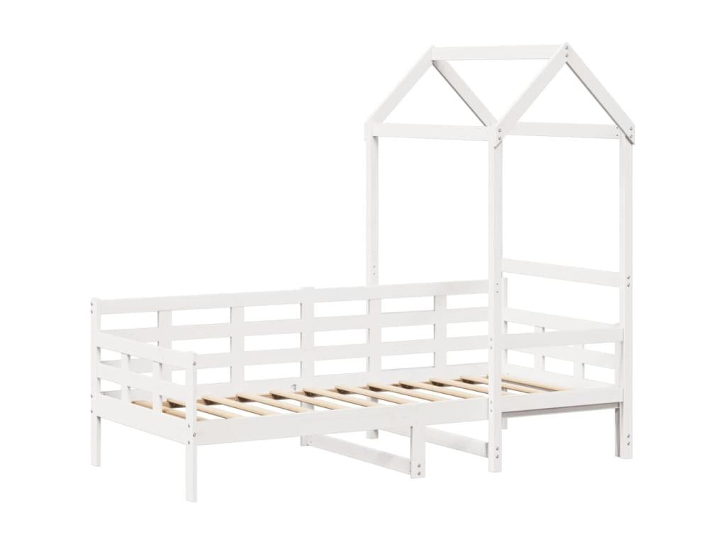 Solid Wood Home Furniture 90 x 190 cm - White
