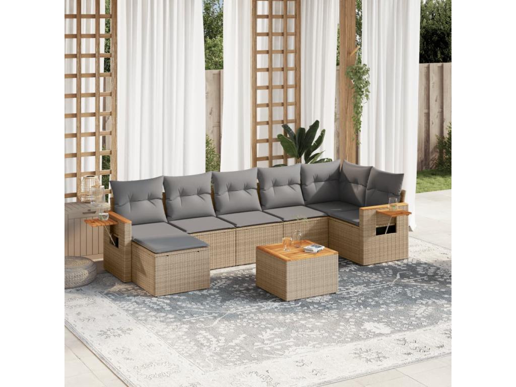 Outdoor Patio Set - Beige - 616241