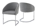 Fabric Home Furniture - Gray-Chair