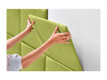 Fabric Headboard - Green