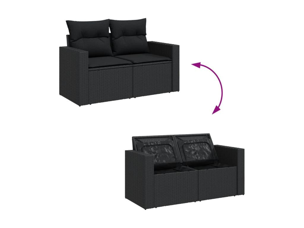 Outdoor Patio Set - Black - 774221