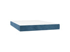 Velvet Slatted Bed Base 140 x 190 - White
