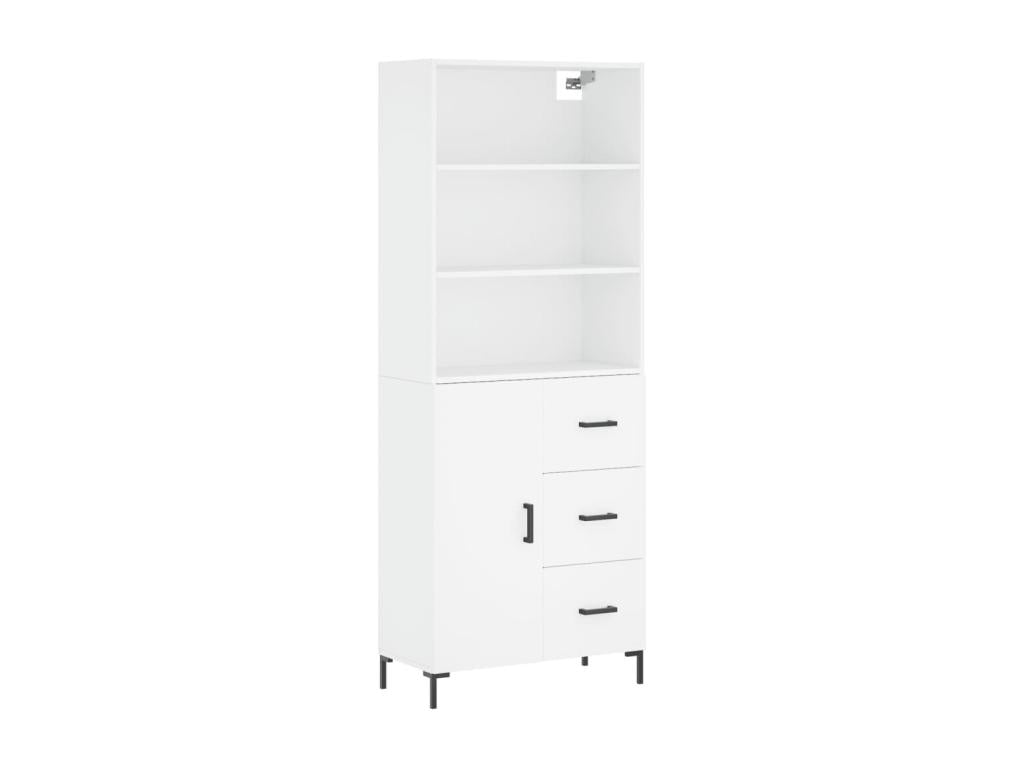 Sideboard 69.5 x 34 x 180 cm - White