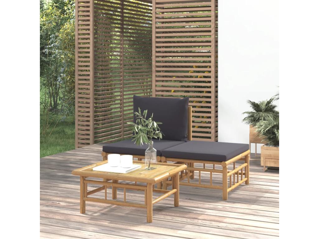 Outdoor Patio Set - Gray - 593156