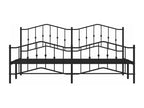 Metal Headboard 193 x 203 - Black