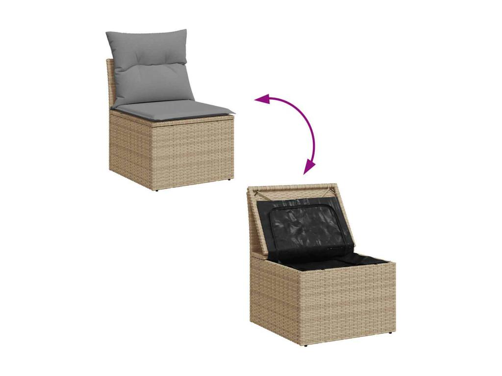 Outdoor Patio Set - Beige - 388117