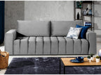 Velvet Sofa - Gray