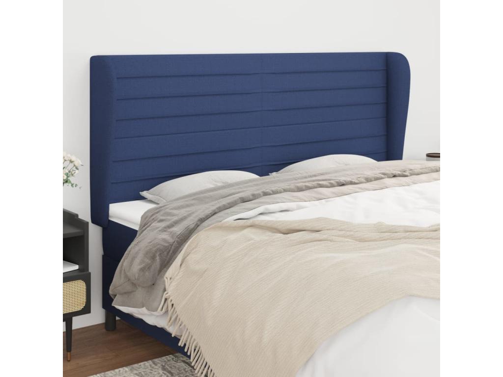 Fabric Headboard - Blue