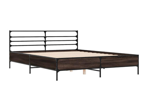 Bed Frame 160 x 200 cm - Brown