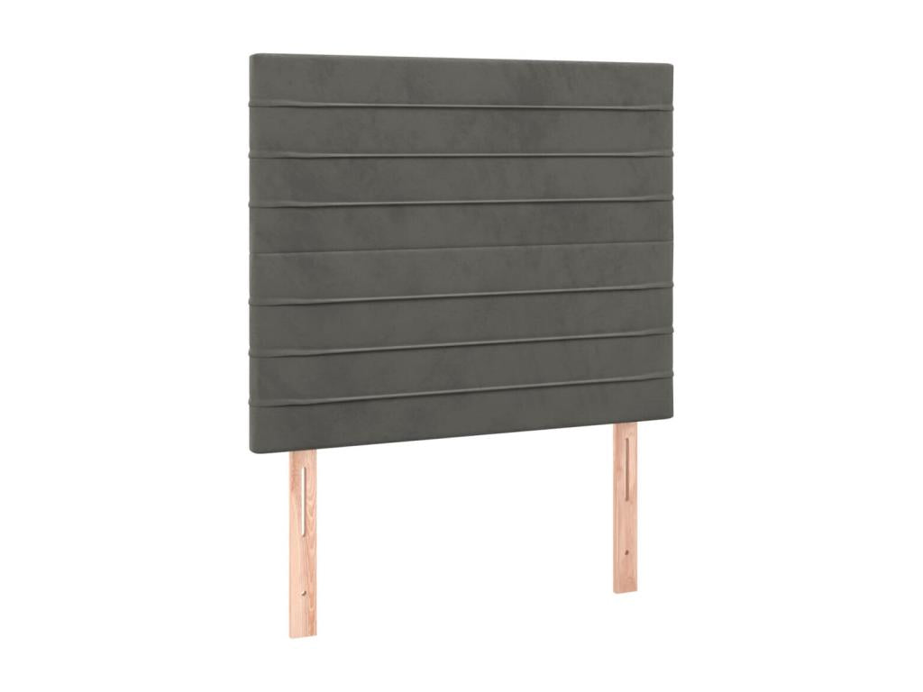 Velvet Headboard - Gray - 557548