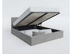 Storage Bed 160 x 200 - Light Gray