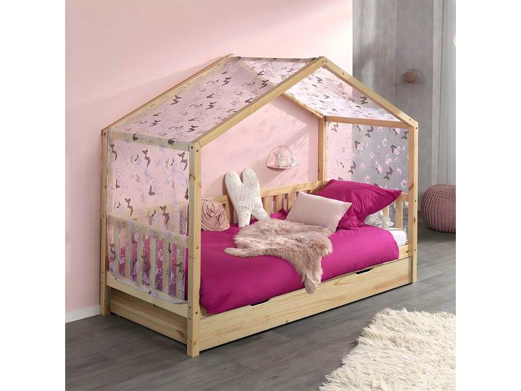 Solid Pine Wood Home Furniture 90 x 200 cm