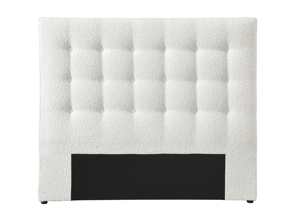 Fabric Headboard - White