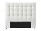 Fabric Headboard - White