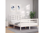 Solid Wood Headboard 140 x 190 - White