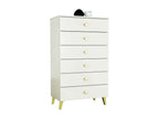 Dresser 60 x 37 x 104 cm - Beige