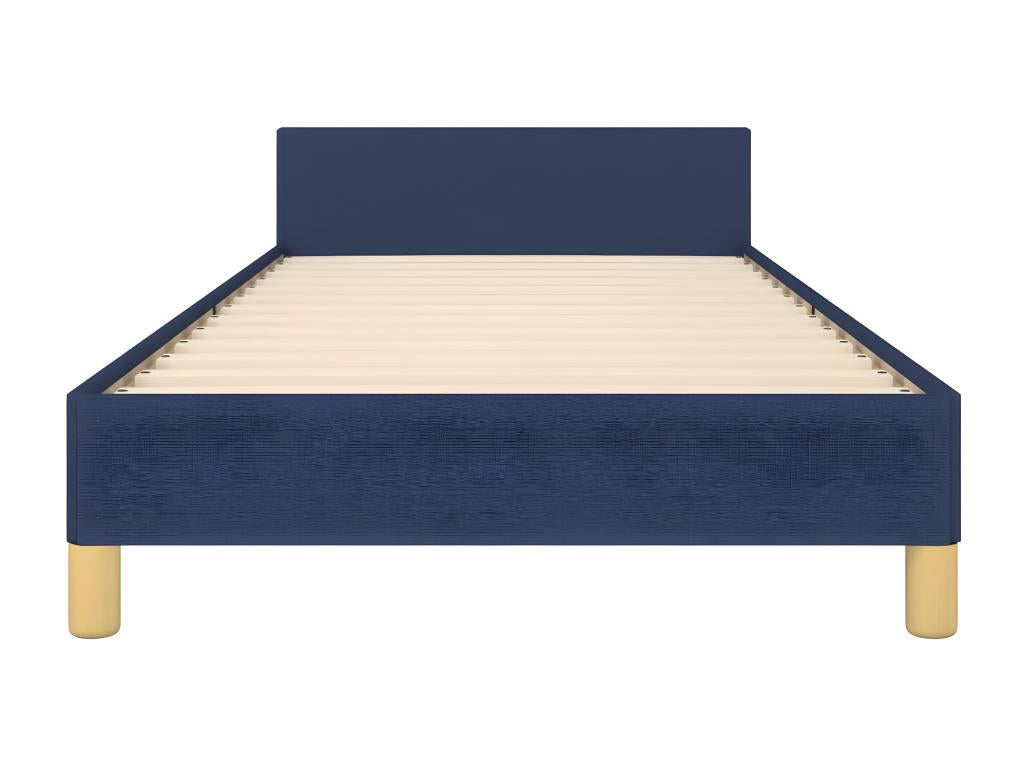Fabric Headboard 90 x 190 cm - Blue