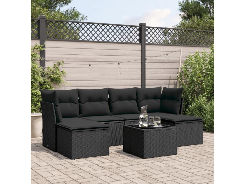 Outdoor Patio Set - Black - 831217