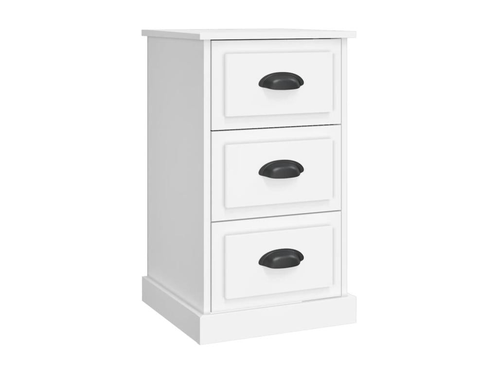 Nightstand 39 x 39 x 67 cm - White - 880315