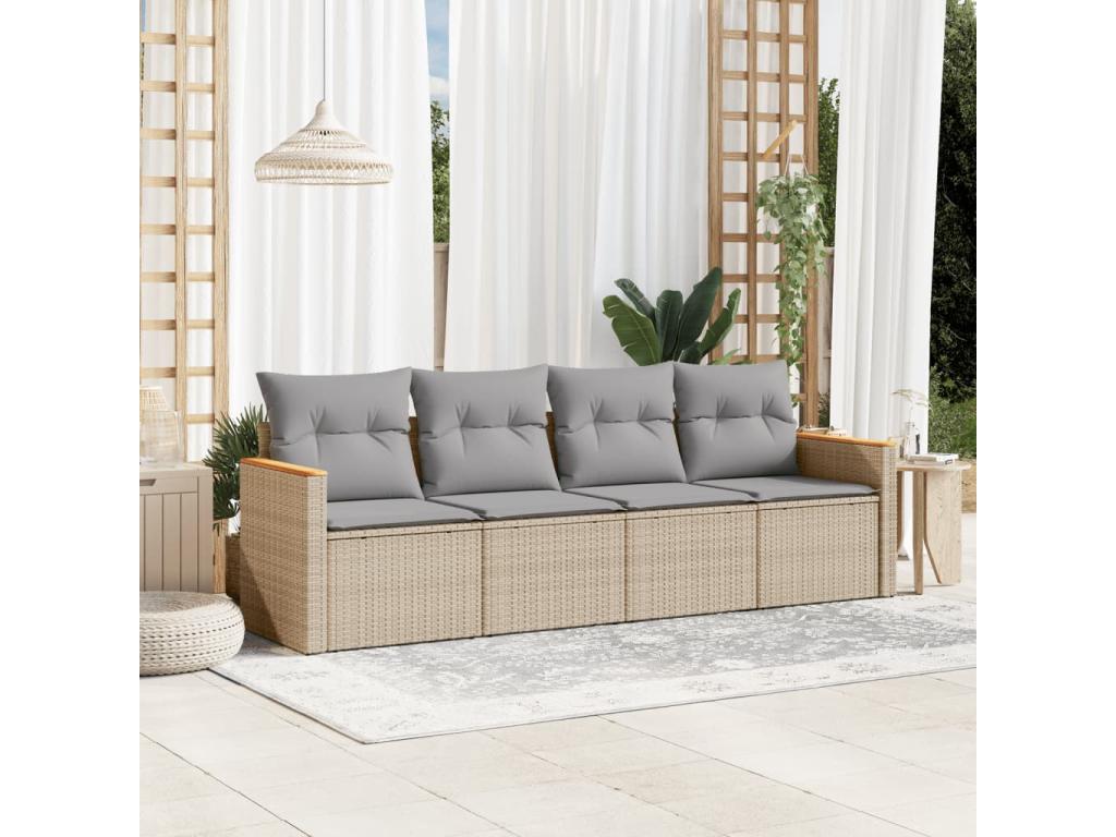 Outdoor Patio Set - Beige - 568726