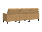 Velvet Sofa - Brown