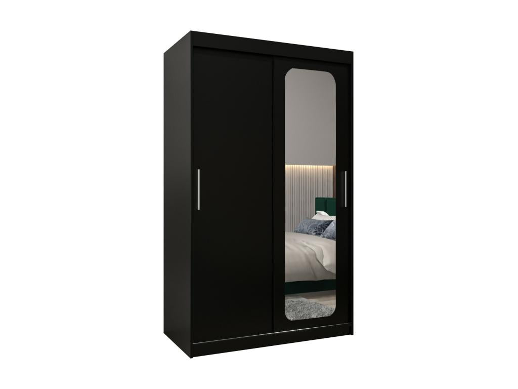 Wardrobe 200 x 120 x 62 - Black