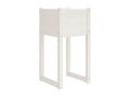 Solid Pine Wood Home Furniture 40 x 40 x 81 cm - White