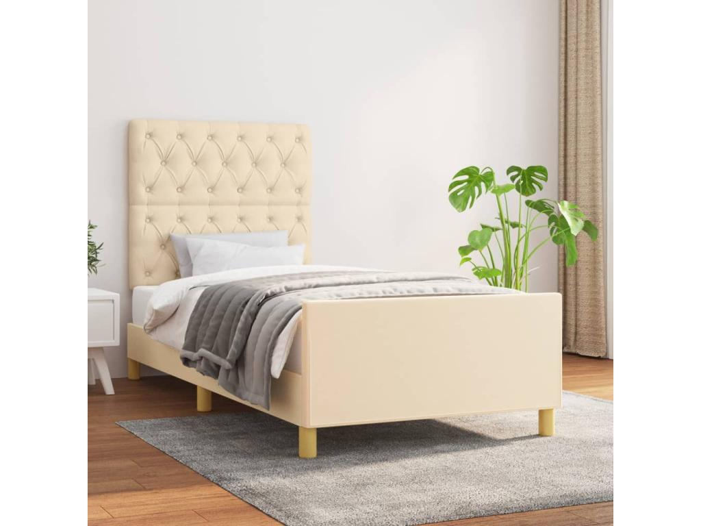 Fabric Bed Frame 80 x 200 cm