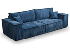 Velvet Sofa - Blue