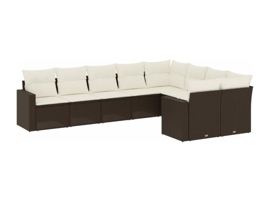 Outdoor Patio Set - Brown