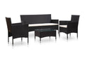 Outdoor Patio Set - Black - 667784