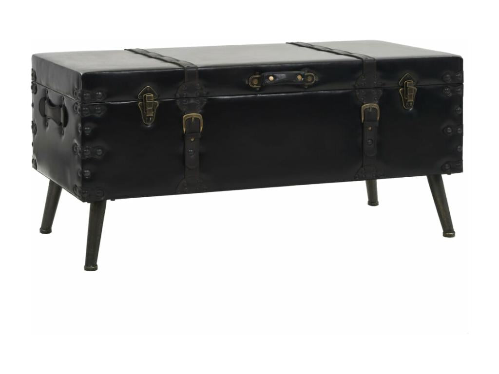 Coffee Table 102 x 51 x 48 cm - Black