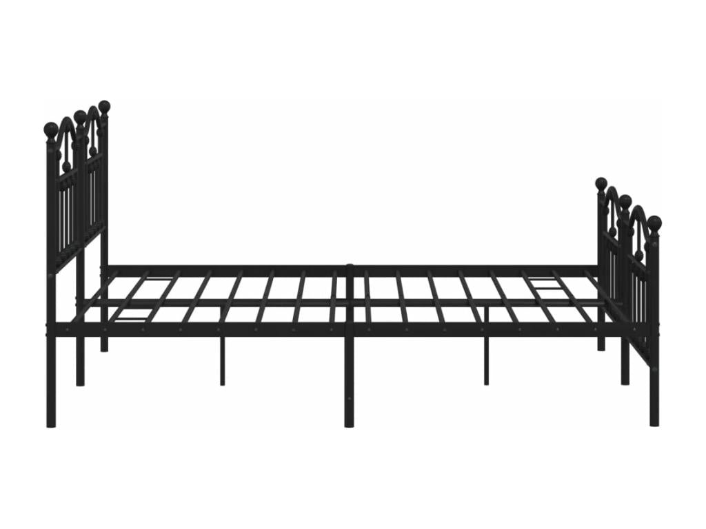 Metal Headboard 183 x 213 - Black
