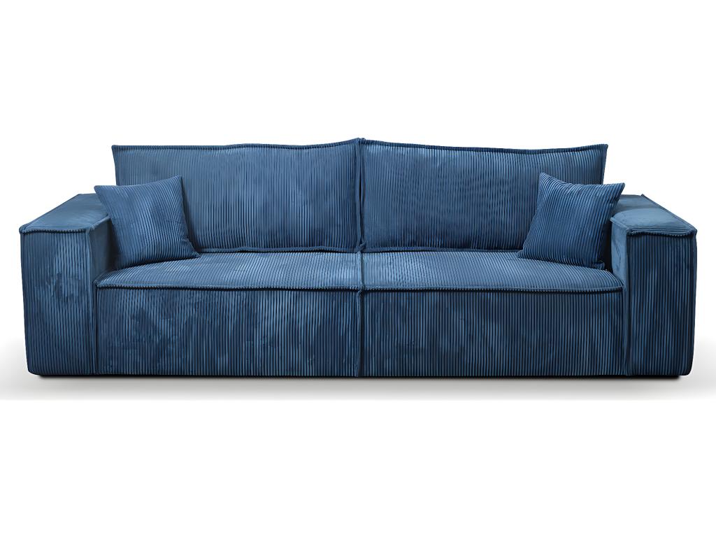 Velvet Sofa - Blue