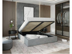 Storage Bed 160 x 200 - Light Gray