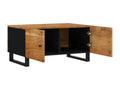 Coffee Table 80 x 50 x 40 cm - Brown