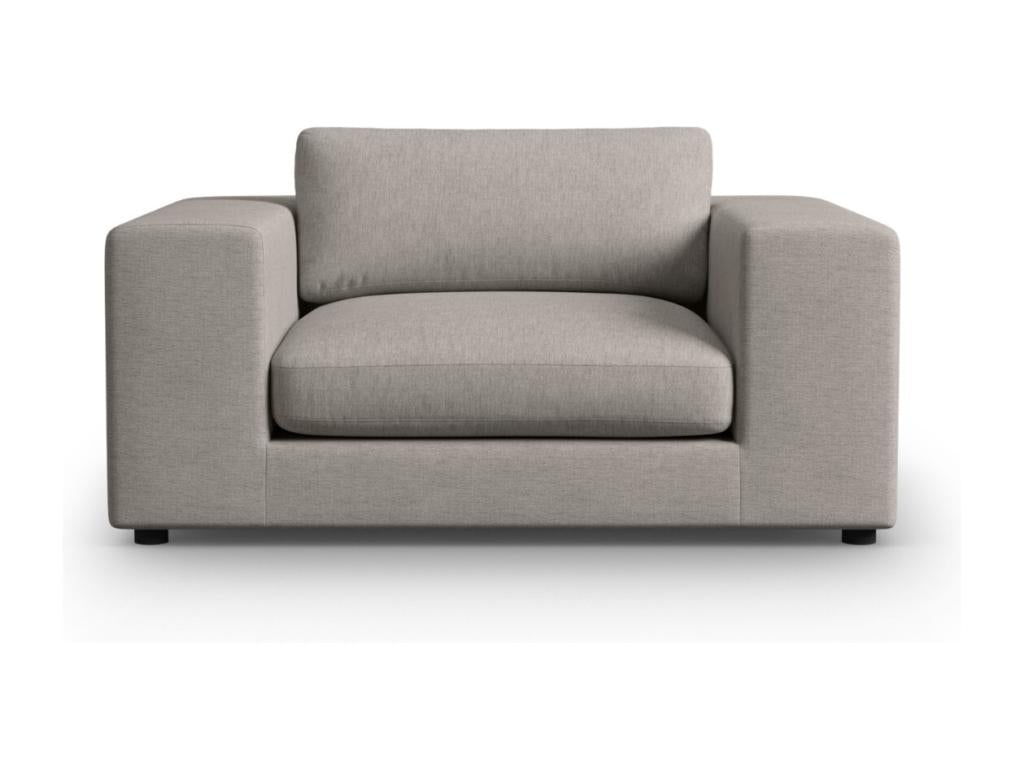 Fabric Sofa 156 x 122 x 72 cm - Gray