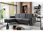 Fabric Sectional Sofa - Gray - 712334
