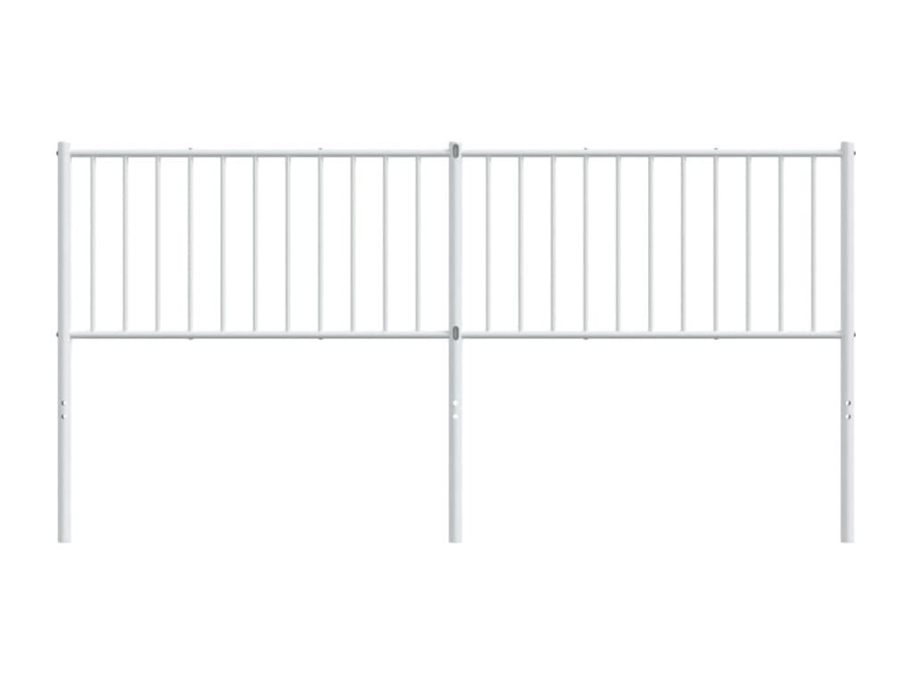 Metal Headboard - White