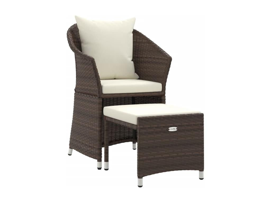 Outdoor Patio Set - Brown - 395605
